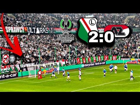 GOL RIBEIRO Legia 2 0 AZ 14 12 2023 Legia TV YouTube