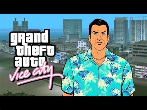 Gta Vice City Intro Mission In The Beginning Youtube