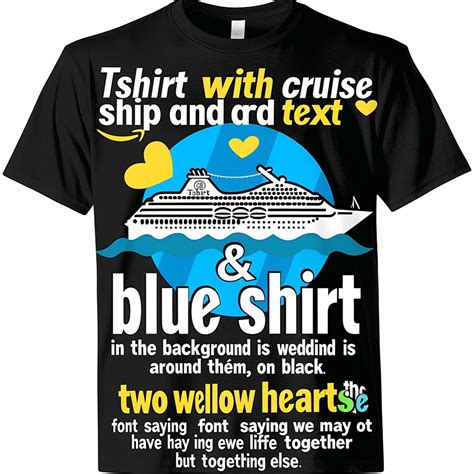 Set Sail In Style With Our Exclusive Cruise Ship TShirt Collection