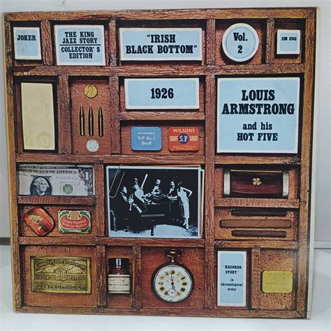 1LP Vinyl Records แผนเสยงไวนล Louis Armstrong And His Hot Five J3B135 Lazada co th