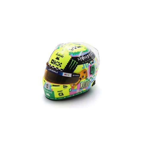 casque helmet  lando norris mclaren  angleterre  spark hf