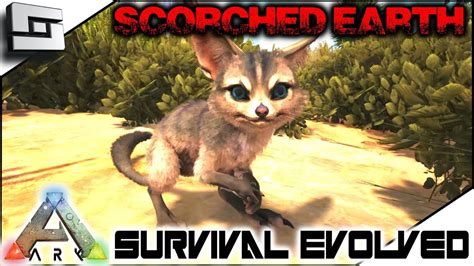 ARK: Scorched Earth - TAMING A JERBOA! Part 1 ( Scorched Earth Map ...