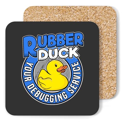 Duck T Rubber Duck Your Debugging Service Funny Coding Programmer