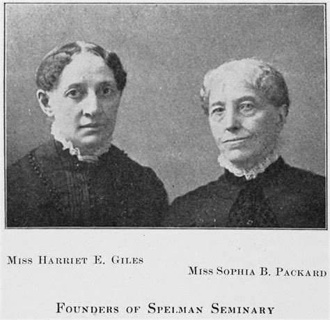 1881 - Sophia B. Packard and Harriet E. Giles establishes Atlanta ...