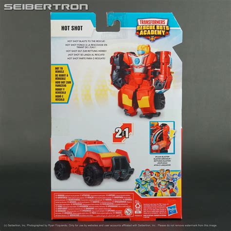 HOT SHOT Transformers Rescue Bots Academy Featured Feature Playskool New Seibertron Store