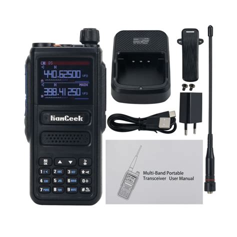 Hamgeek Hg W Full Band Walkie Talkie Channel Vhf Uhf Radio