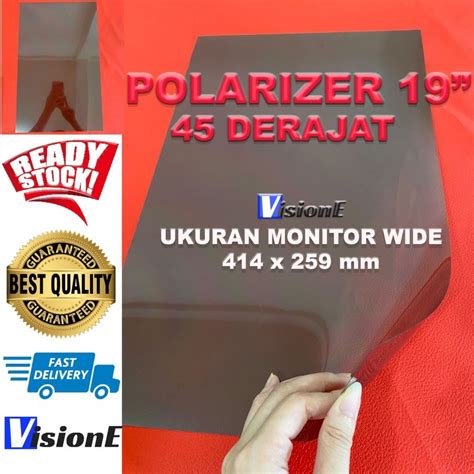 Jual Polarizer Lcd Inch Derajat Polariser Lcd Led Inch