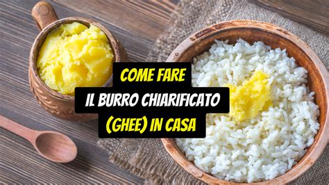 COME FARE IL BURRO CHIARIFICATO GHEE IN CASA DOMINA HISTORIA