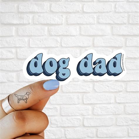 Dog Dad Sticker Dog Dad Dog Dad Gift Gifts for Him - Etsy