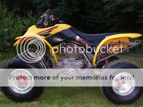 2003 Honda 250ex Yellow Stock