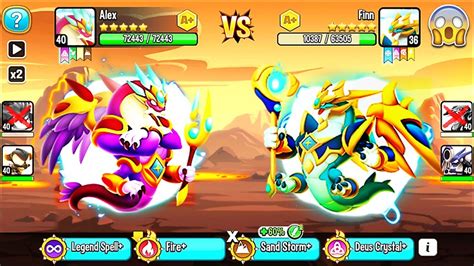 Dragon City Ascended Deity Dragon New League Battle Max Level