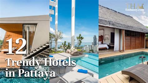 Descubre Los Hoteles M S Trendy En Pattaya Y Prep Rate Para Una