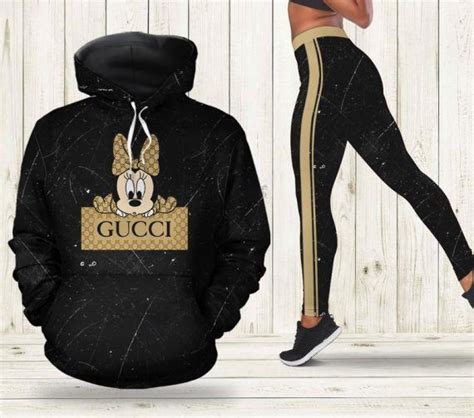 T For Gucci Luxury Lover Mickey Gucci Luxury Hoodie And Leggings Hg