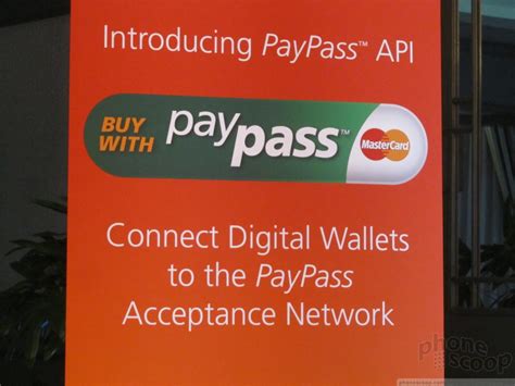 Mastercard Unveils Paypass Wallet Phone Scoop