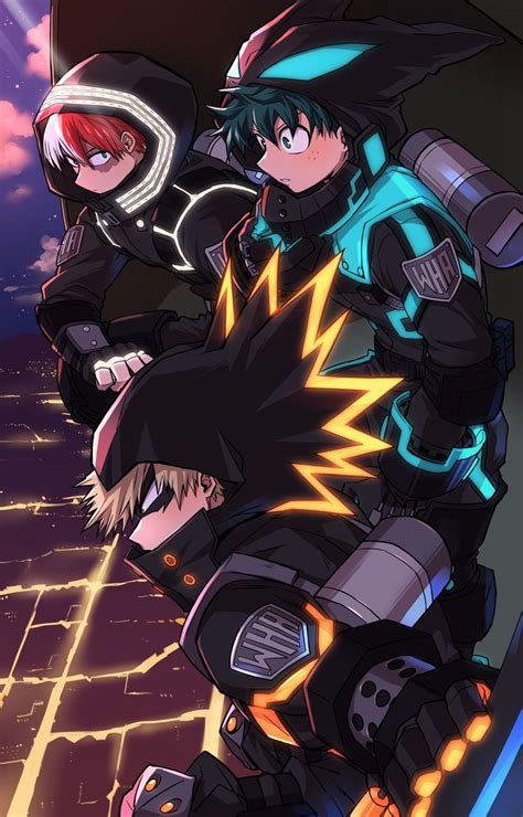 Fanart Deku Bakugo And Todoroki Anime Images And Photos Finder