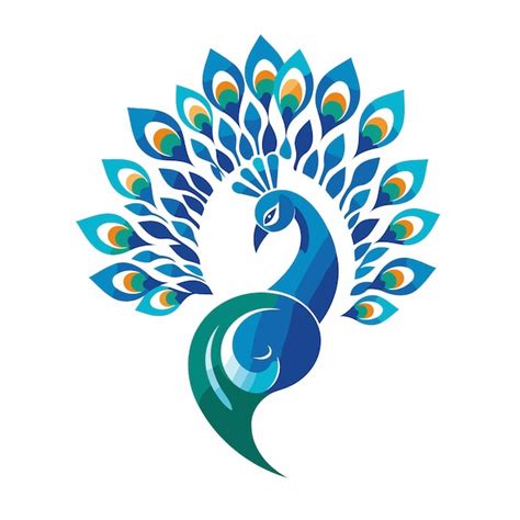 Premium Vector Peacock Vector Logo Template Beautiful Peacock Logo Design