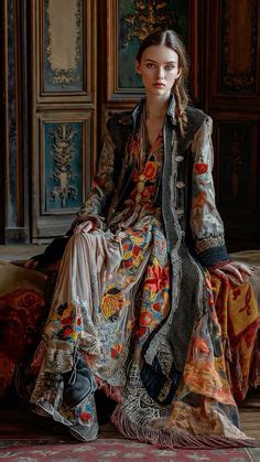 Pin By Elvira Matteucci On Ricamo In Boho Fashion Boho Outfits