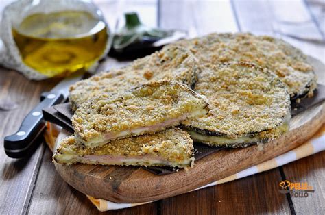 Gustose Cotolette Di Melanzane Cotte Al Forno Ripiene Di Prosciutto