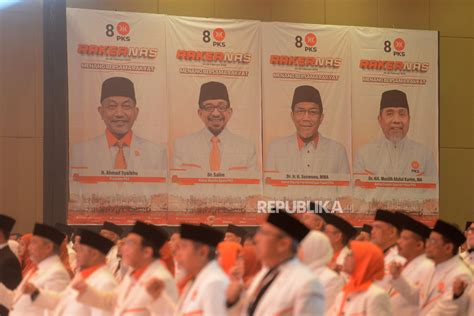 Anies Hadiri Rakernas Partai Keadilan Sejahtera