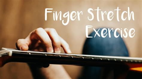 Guitar Technique Finger Stretch Exercise Youtube