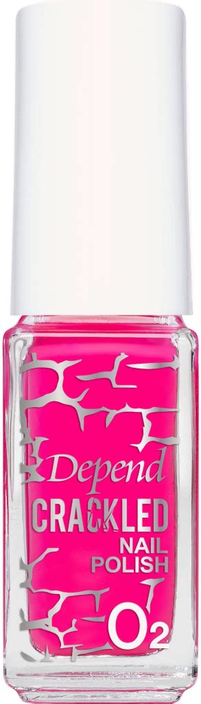 Recension: Depend - O2 Crackled Nail Polish 5152 Tickled Pink - Daisy ...