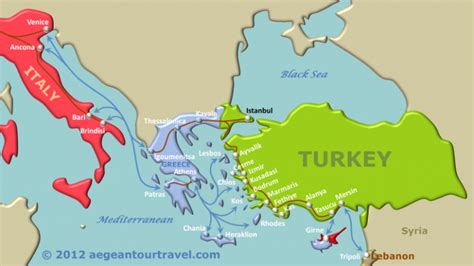 map of turkey greece - Map Pictures