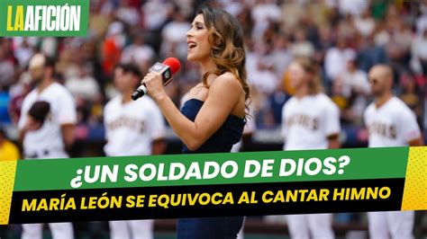 Mar A Le N Se Equivoca Al Cantar Himno Nacional En El Mexico City