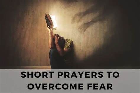 51 Powerful Short Prayers to Overcome Fear - Strength in Prayer