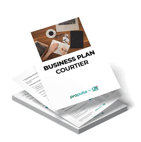 Business Plan Gratuit Courtier En Assurance Propulse By Ca