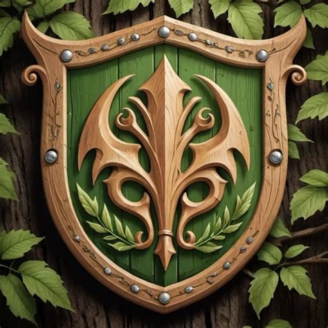 Wood Elf Coat Of Arms