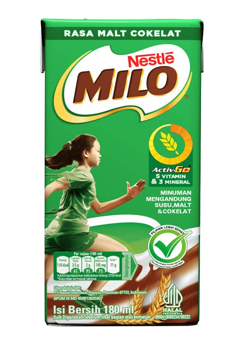 Produk Susu Milo Kotak UHT 180ml MILO Indonesia