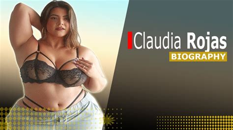 Claudia Rojas Gorgeous American Fashion Model Curvy Plus Size