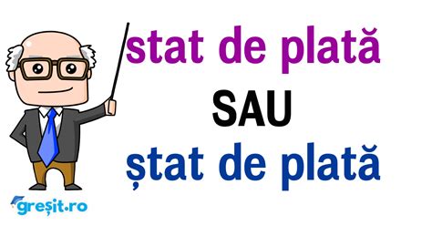 Stat De Plat Sau Tat De Plat Cum Este Corect