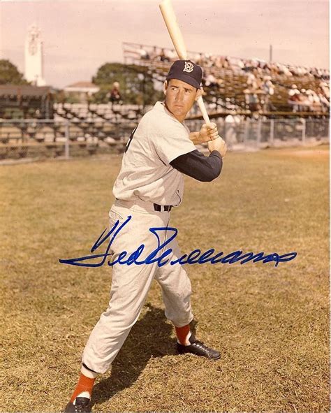 Ted Williams Autographed Signed X Photo Picture Reprint