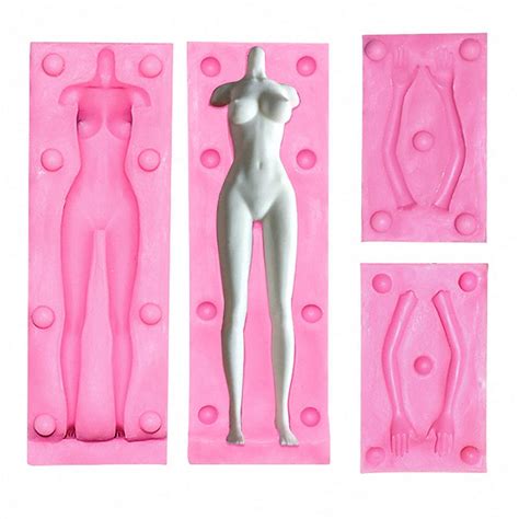 Buy 3D Woman Nude Clay Mold Female Doll Nudity Naked Full Body Silicone