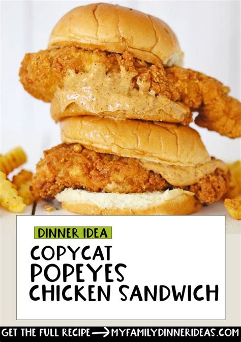 Popeyes Chicken Sandwich Copycat Recipe