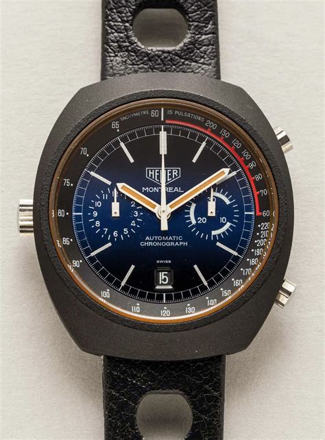 Heuer Montreal Prototype Vintage Chronograph Shuck The Oyster