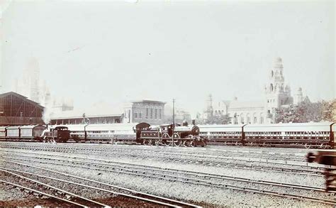 Steam Railway Trains In British India - 6 Photo Postcards - Past-India