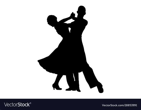 Couple Dancing Silhouette Clip Art