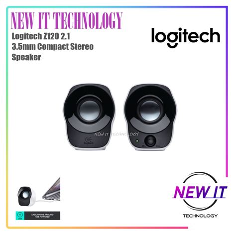 Logitech Compact Stereo Speaker Z120andz121ands150 With 35mm Audio Input