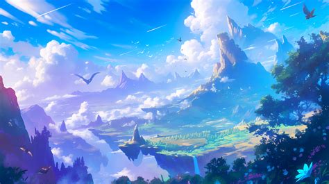 [70+] Anime Landscape 4k Wallpapers