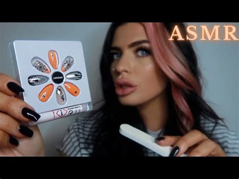 ASMR Doing Your Nails For Halloween Personal Attention Roleplay