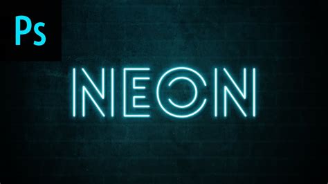 Neon Text Effect Photoshop Tutorial - Photoshop Trend