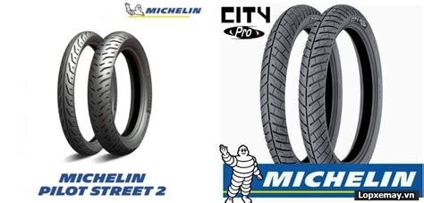 Lốp Michelin City Grip Pro và Pilot Street 2 khác nhau ra sao