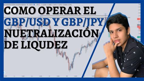 Neutralizaci N De Liquidez Como Operar El Gbp Usd Y Gbp Jpy