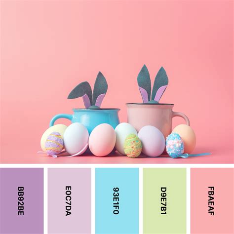 31 Easter Color Palettes for Joyful Designs | Color Meanings