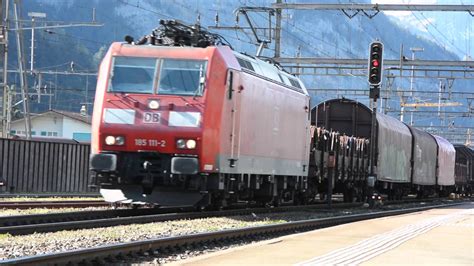 Swiss Trains Spring On The Gotthard Railway YouTube