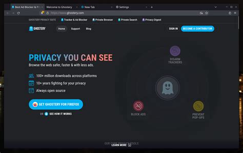 Ghostery Browser Overview I Am Staying Far Away Solus Forum