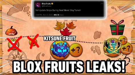 Giveaway Blox Fruits Fall Update Leaks YouTube