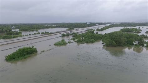 Drone Footage Of The Devastation Of Hurricane Harvey In League City